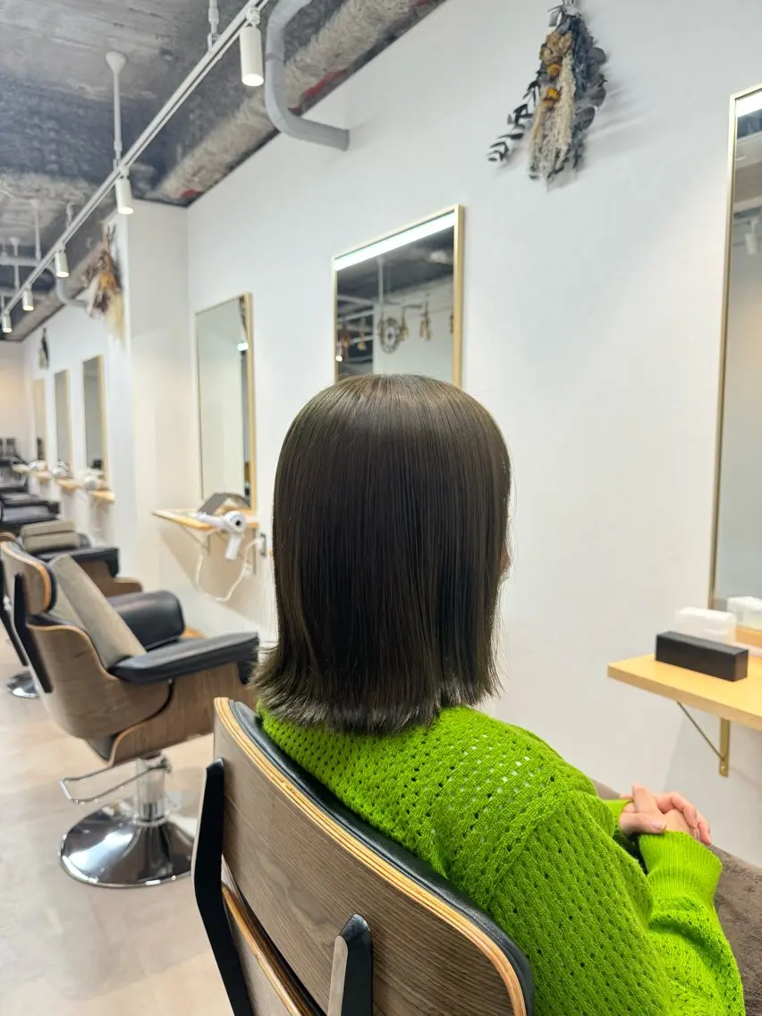ミディアム カットモデル募集中 ☀️NICHIKAのヘアスタイル