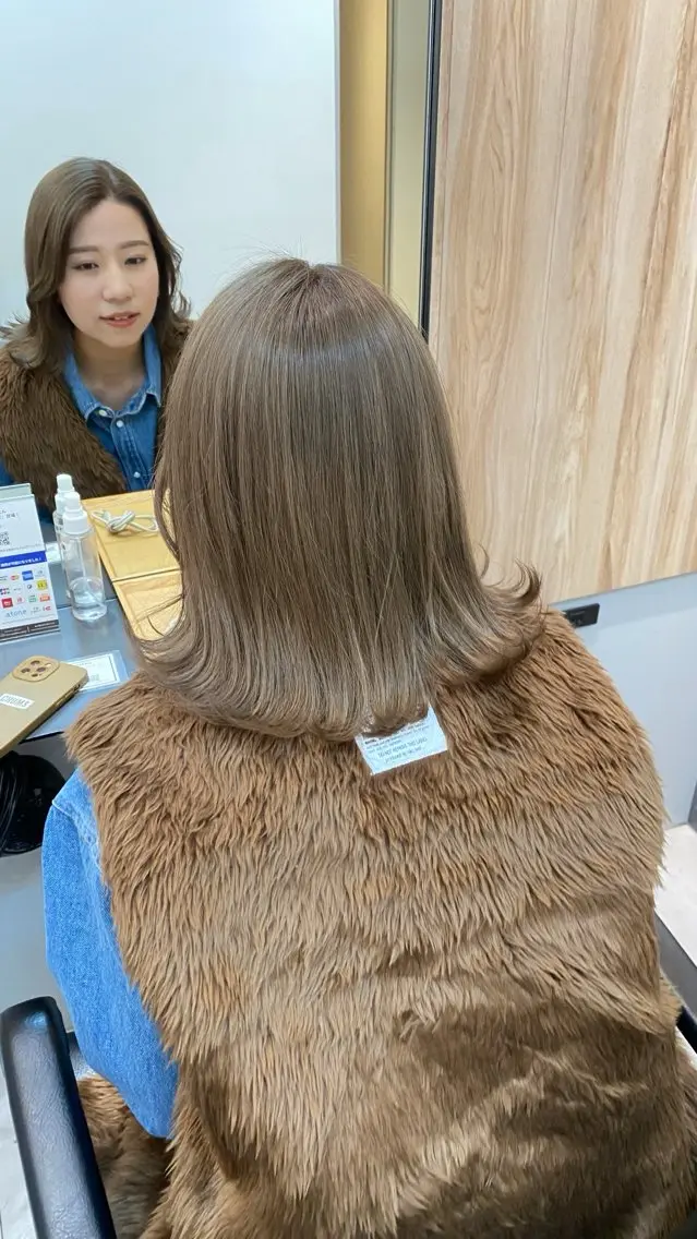 カット➕ダブルカラー➕TOKIOトリートメント‎🤍の写真