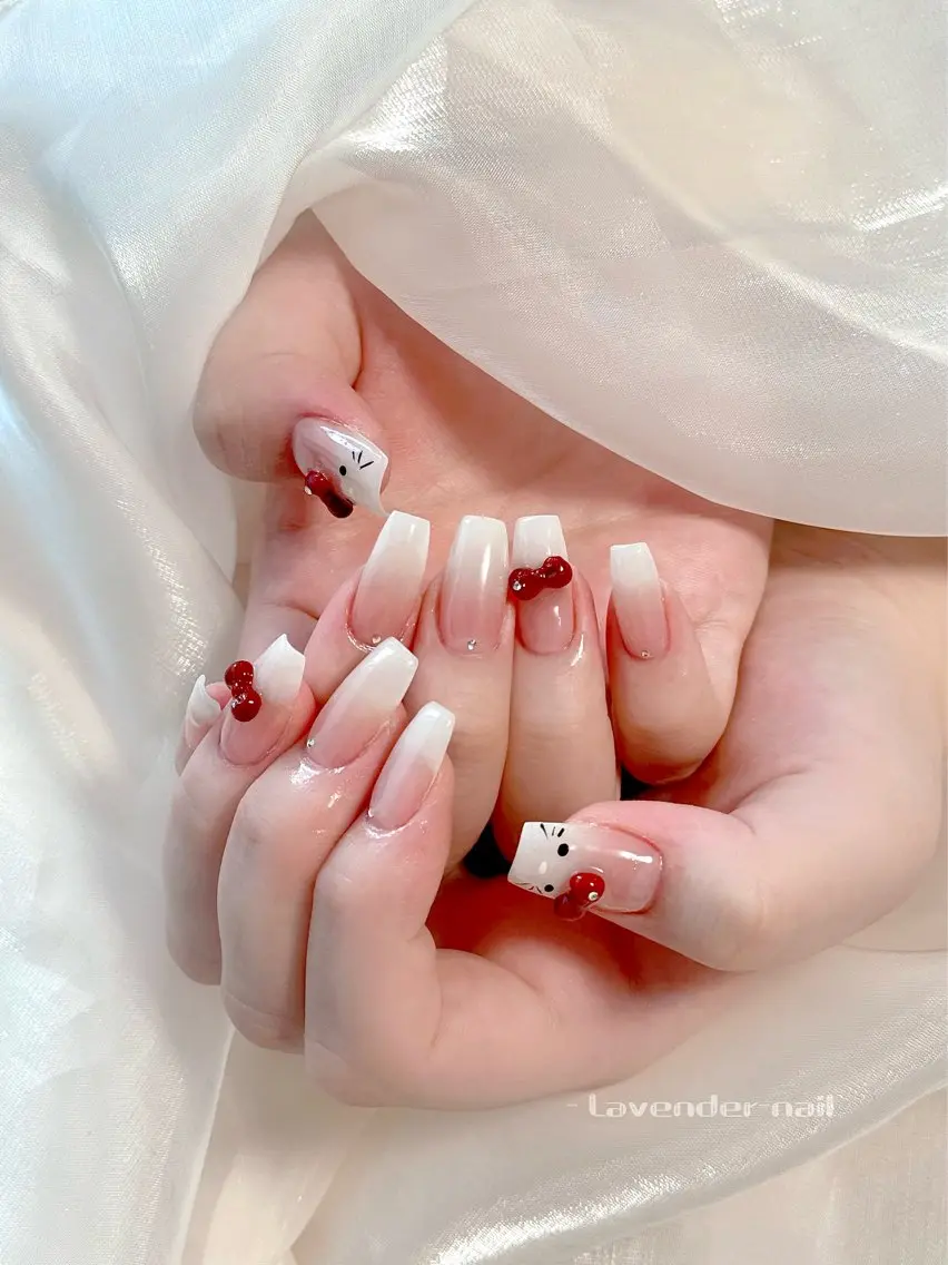 ネイル ハンドネイル Lavender nail·中島公園のネイルデザイン