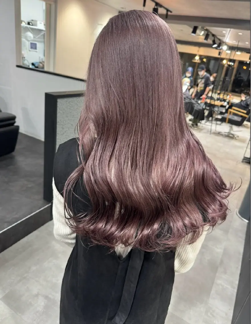 ロング 🤎ᩚ暖色ブラウン りょうか🧸横浜のヘアスタイル