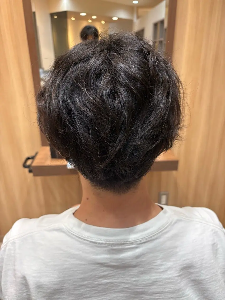 ショート メンズ カット 木村 柊斗のヘアスタイル