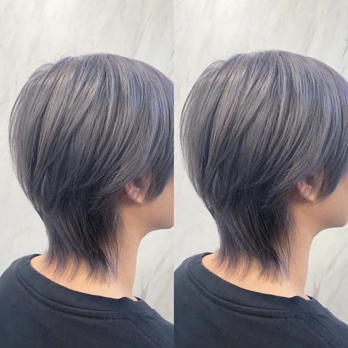 ミディアム カラー メンズ メンズブリーチ ブリーチ 髪質改善 縮毛矯正 トリートメント カット ヘアカラー トリートメント roygbiv ✨髪質改善✨美髪✨のヘアスタイル