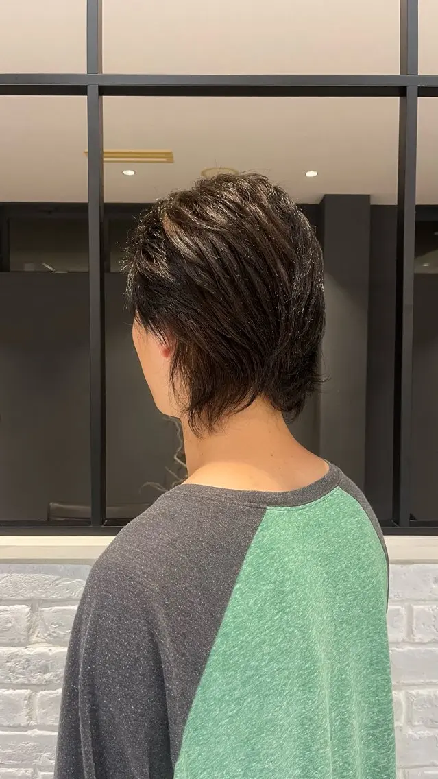 ショート カラー ブラウンカラー ヘアカラー 艶カラー/ブリーチ /長久手/フウカのヘアスタイル