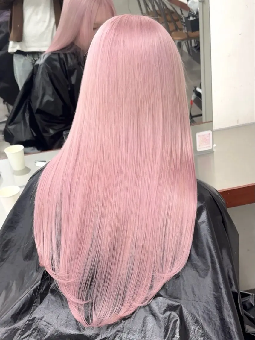 ロング カラー ベージュカラー ブリーチ ケアブリーチ 透明感カラー デザインカラー カット ヘアカラー トリートメント ブリーチ ハイトーン 特化🌈フジタハルキのヘアスタイル