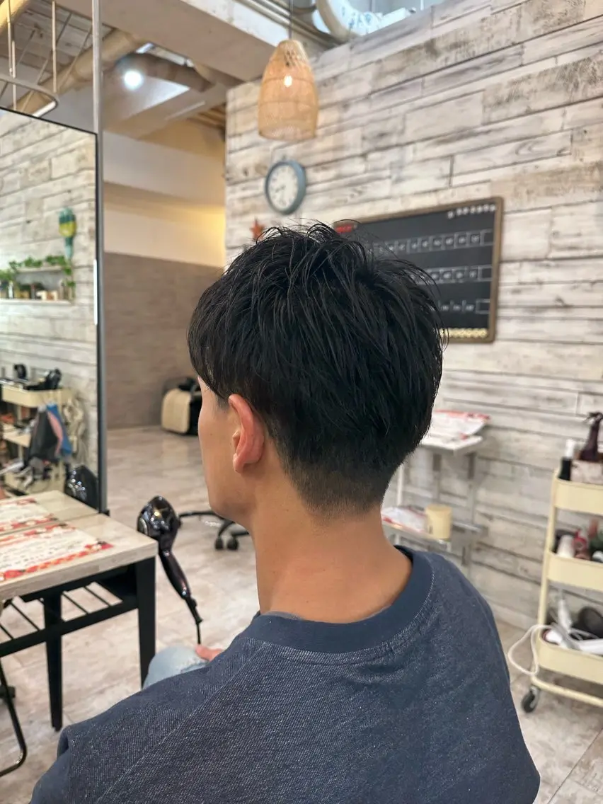 メンズ ツーブロック カット Plaatje🤍 はるか🕊のヘアスタイル