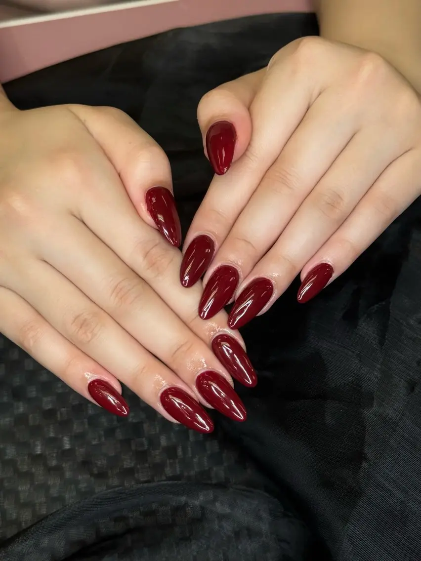 セミロング ハンドネイル Bibi nail Osakaのネイルデザイン