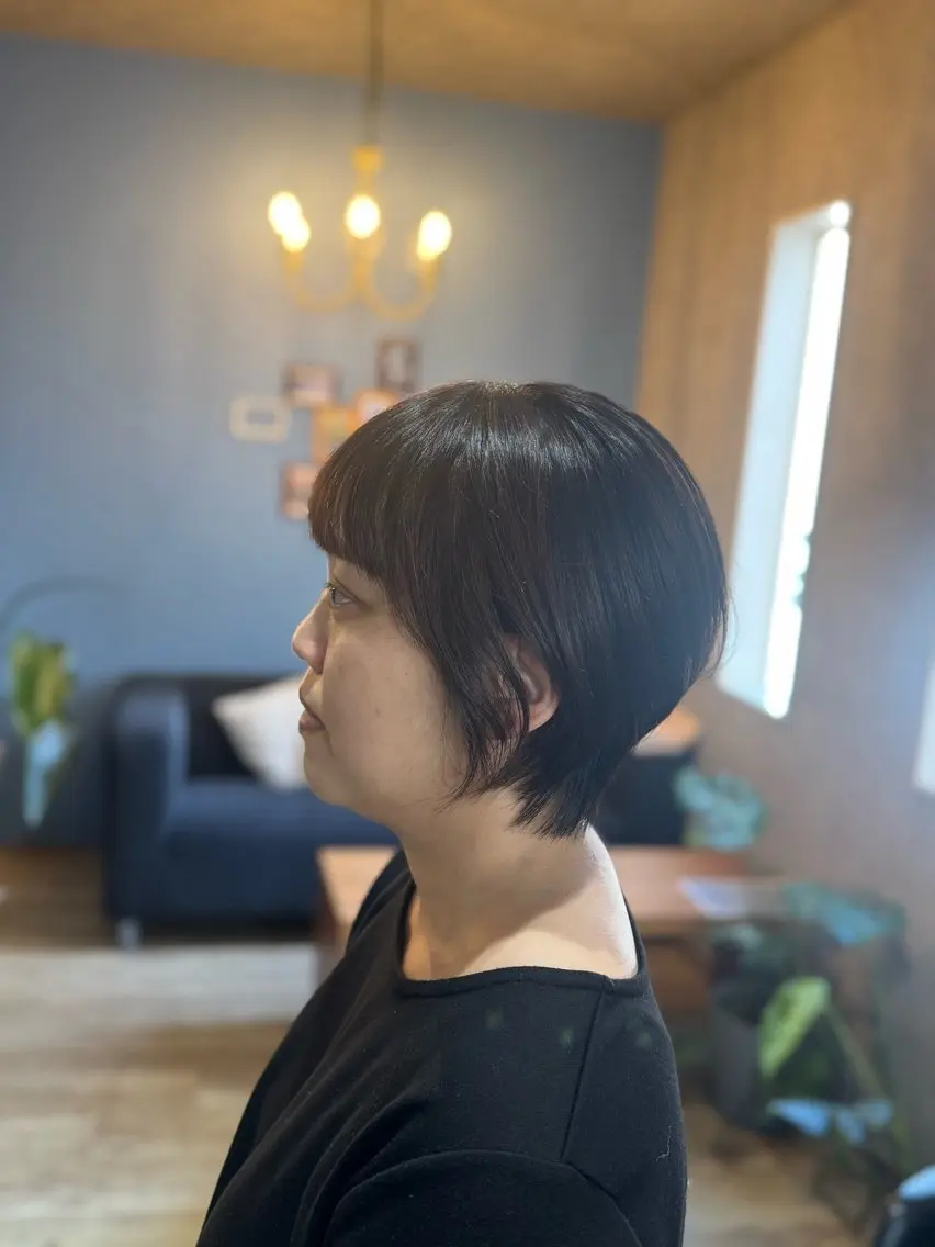 ショート 丸みショート ショートヘア . みおのヘアスタイル