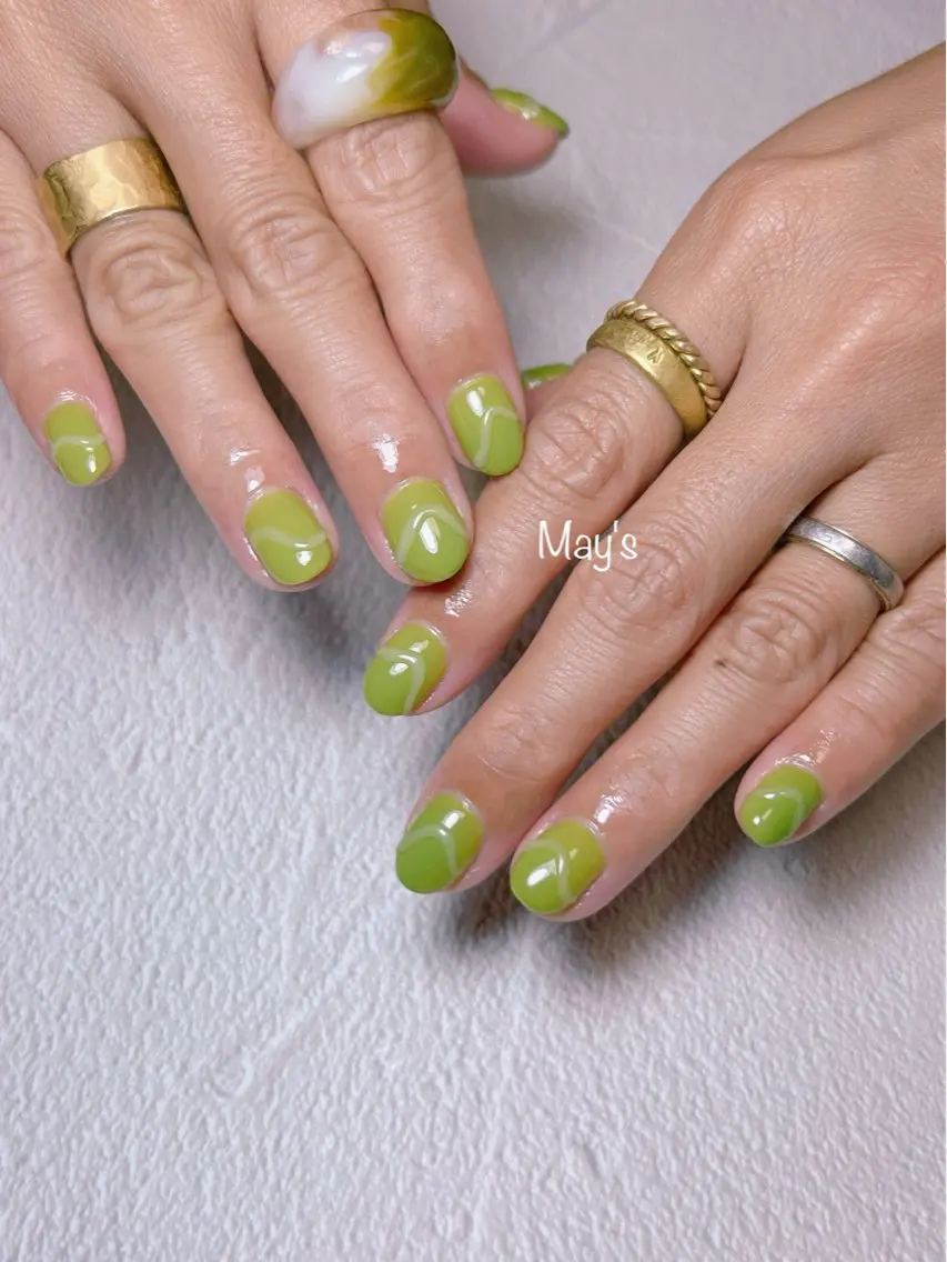 ネイル 持ち込み nail salon May'sのネイルデザイン