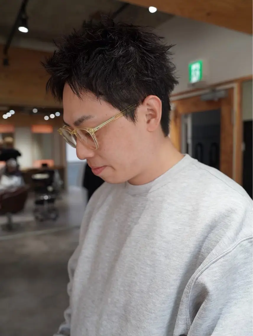 パーマ メンズ パーマ 縮毛矯正モデル募集中 SORAのヘアスタイル