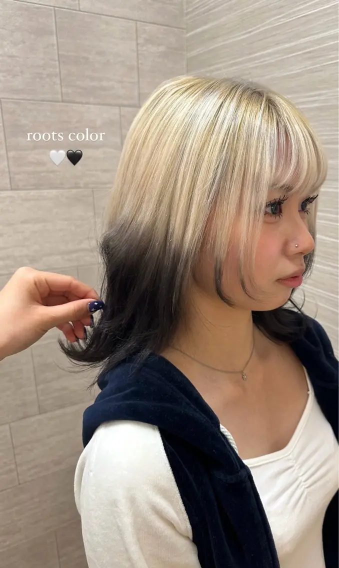 トリプルカラー💜📿の写真