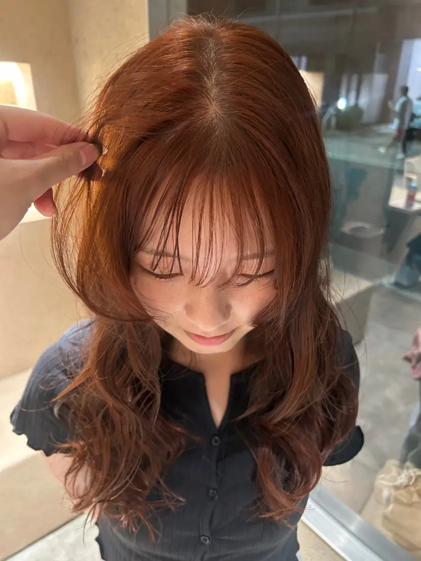 カラー ヘアカラー mirai __YENIのヘアスタイル