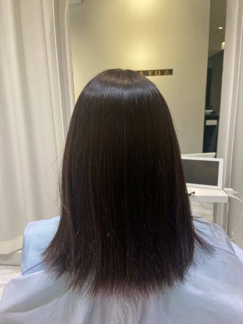 落合 和奏のヘアスタイル