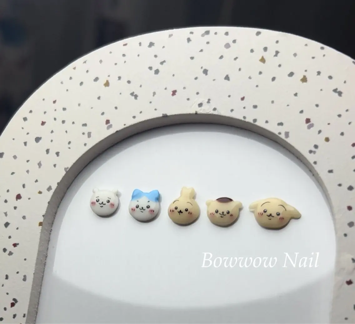 ネイル ハンドネイル Bow wow Nail さや🧸のネイルデザイン