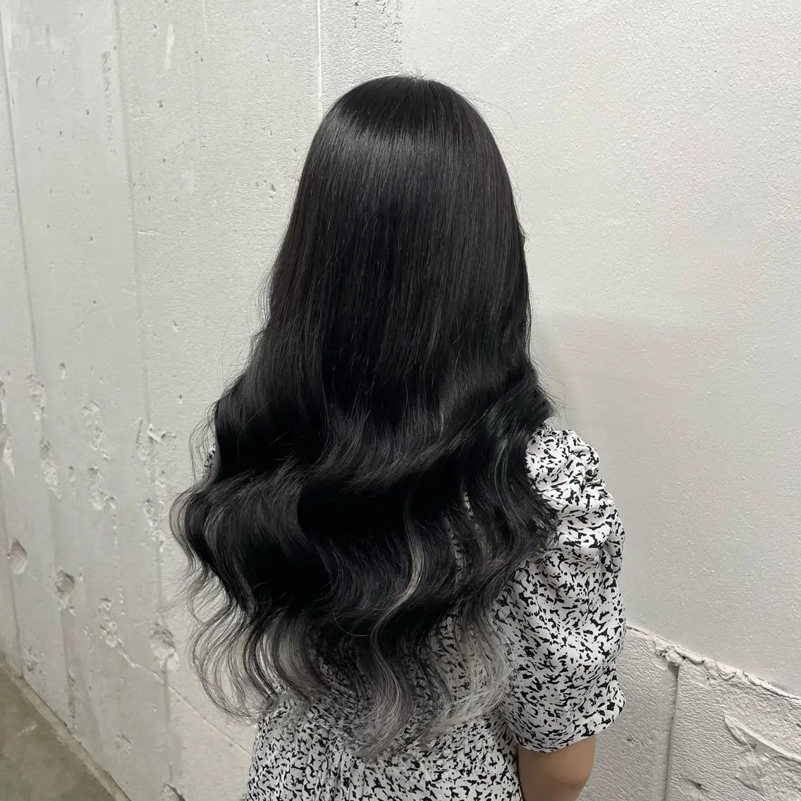 ロング カラー シールエクステ バレイヤージュ ミストバング ダブルカラー  フェイスフレーミング ヘアカラー エクステ 🧡艶髪/エクステ 🫧🧡YUKI❄️のヘアスタイル
