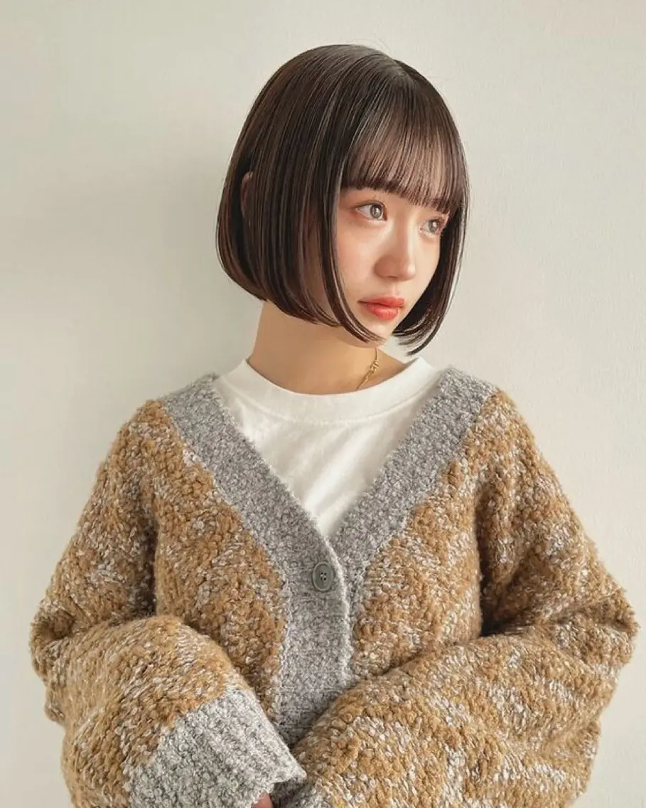 ミディアム イガ🎀 大阪/関目 【カットモデル募集】のヘアスタイル