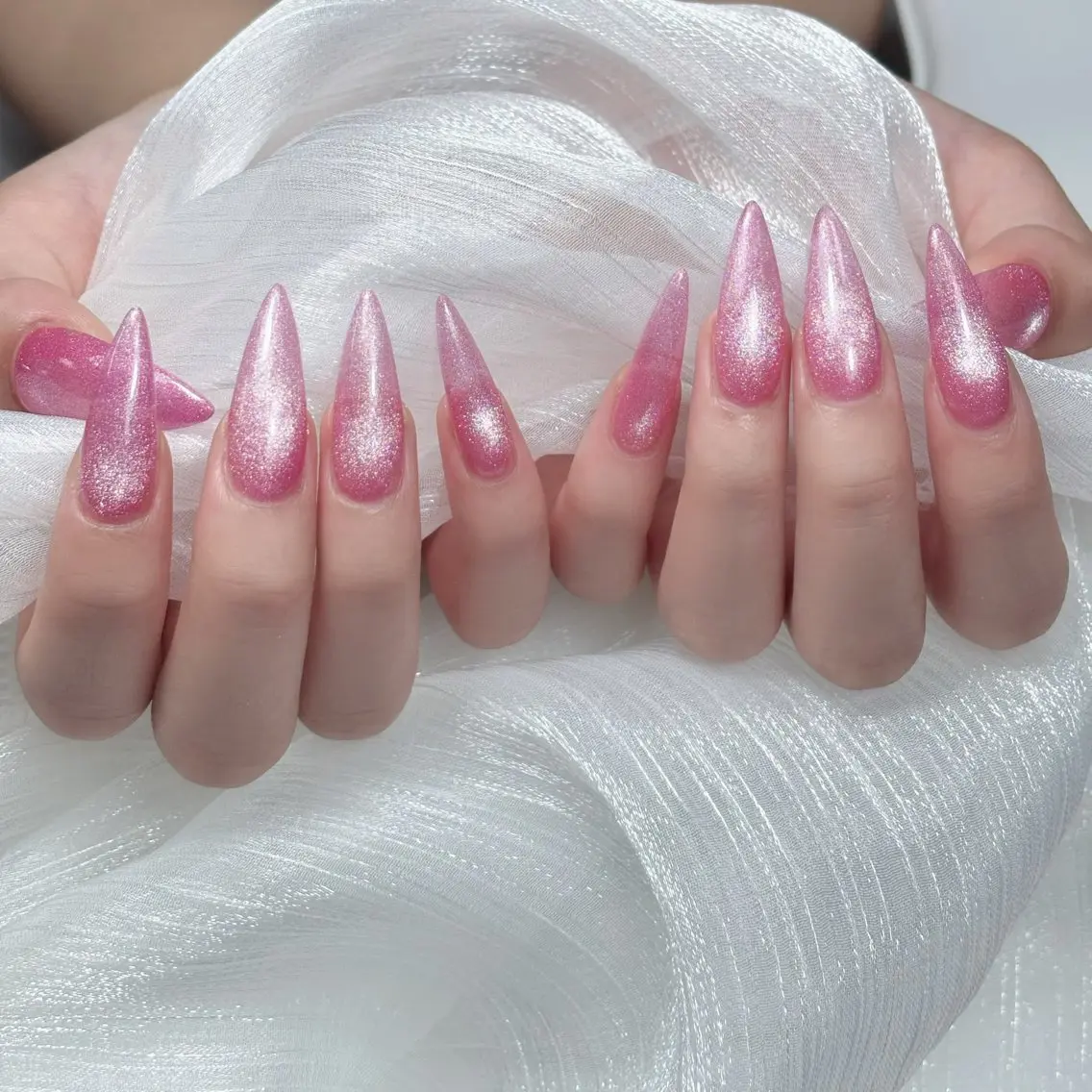 ネイル 長さ出し ロングネイル スカルプネイル スーパーロングネイル ハンドネイル Sully Nail Labのネイルデザイン