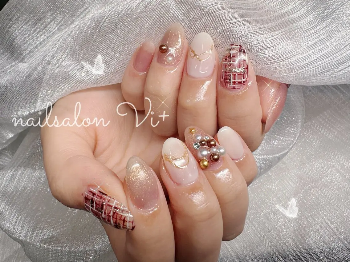 ネイル ハンドネイル ✨Nailsalon Vi+✨のネイルデザイン