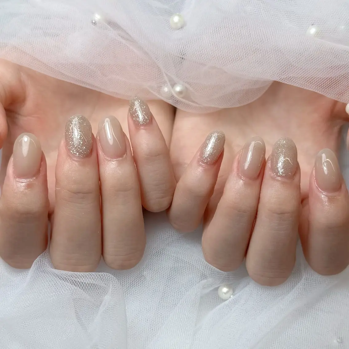 ネイル ハンドネイル mau🩵 堺筋本町nailのネイルデザイン