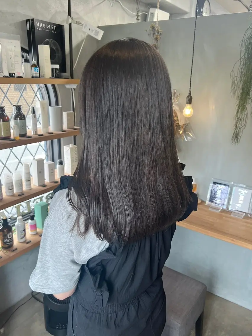 【カラーとヘアケア🫧】カラー＋TOKIOトリートメント 15150→9850の写真