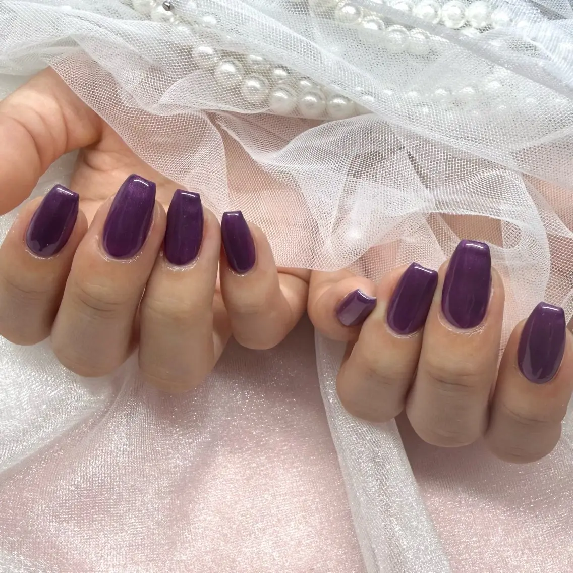 ネイル ワンカラーネイル Nailsalon MeMe YUMIのネイルデザイン