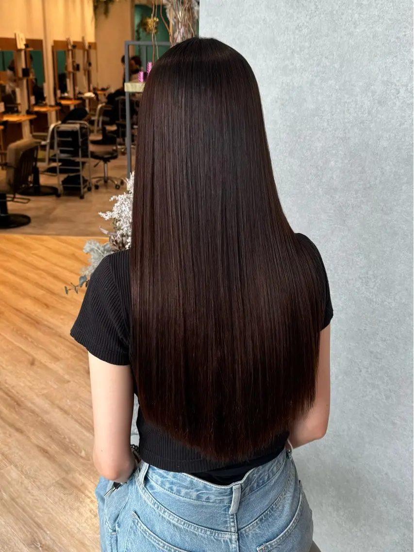 ロング カラー 天野 蒼汰のヘアスタイル