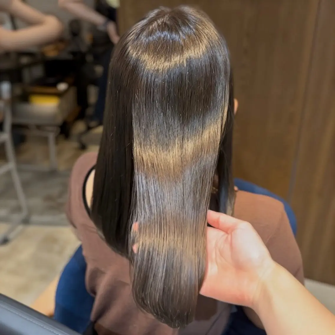 🌙 艶カラー ＋ ミルボントリートメント 🌙の写真