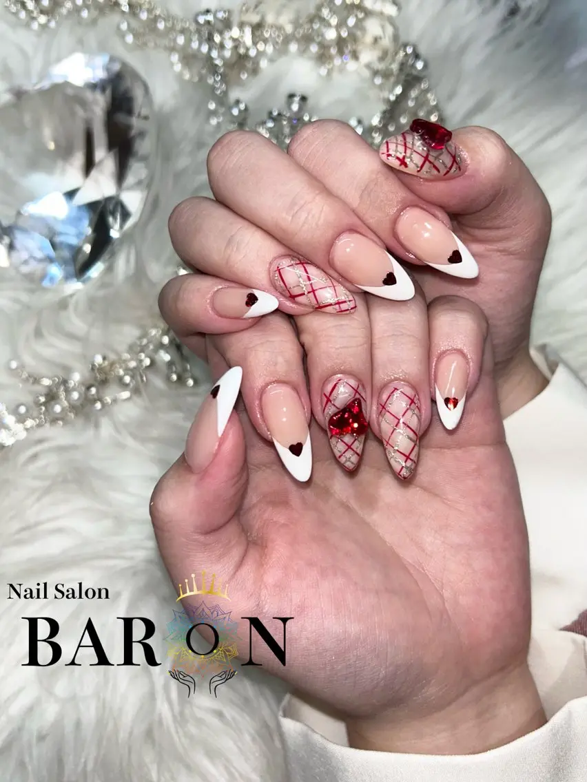 ネイル ハンドネイル BARON MEGUMIのネイルデザイン