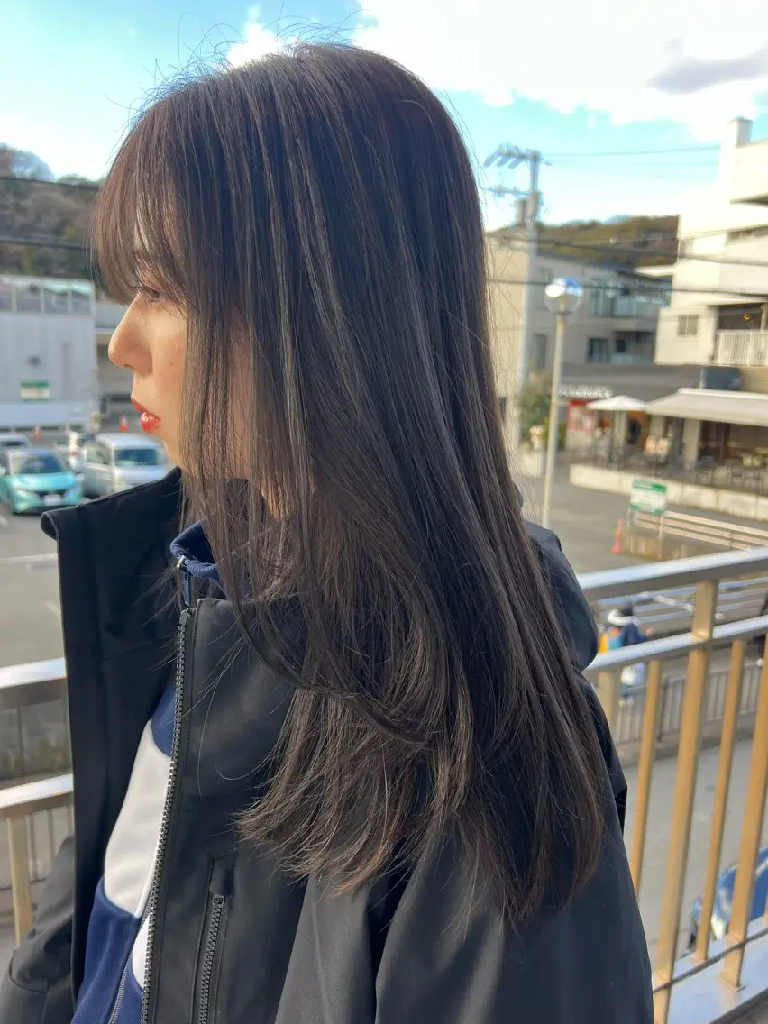 🗣️人気No.1クーポン極艶カラー+トリートメント🧸🤎の写真