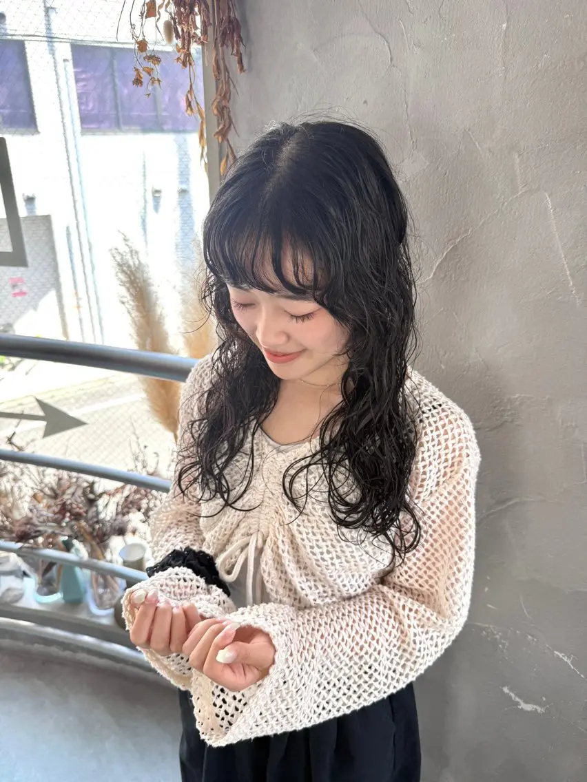 セミロング カット パーマ Lyuck ⋆✦ HIROMIのヘアスタイル