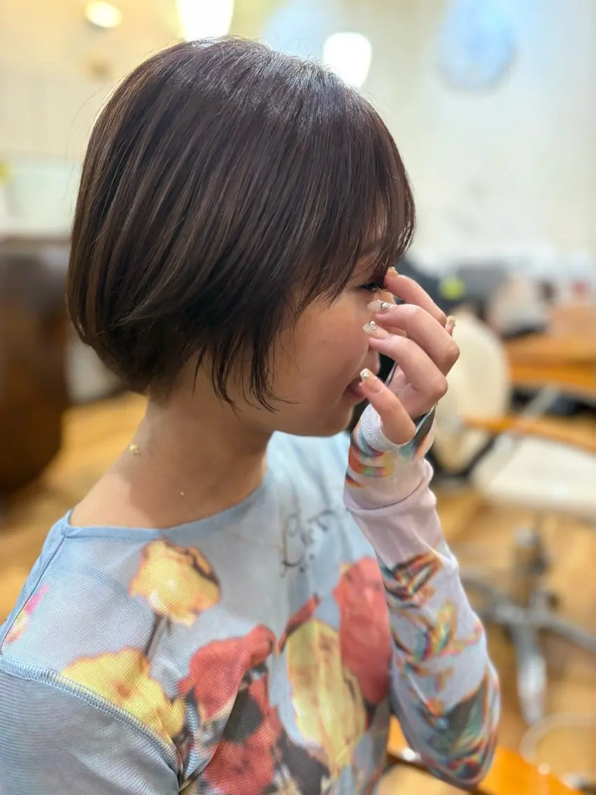 ショート カラー カット ヘアカラー Kanno Kokiのヘアスタイル