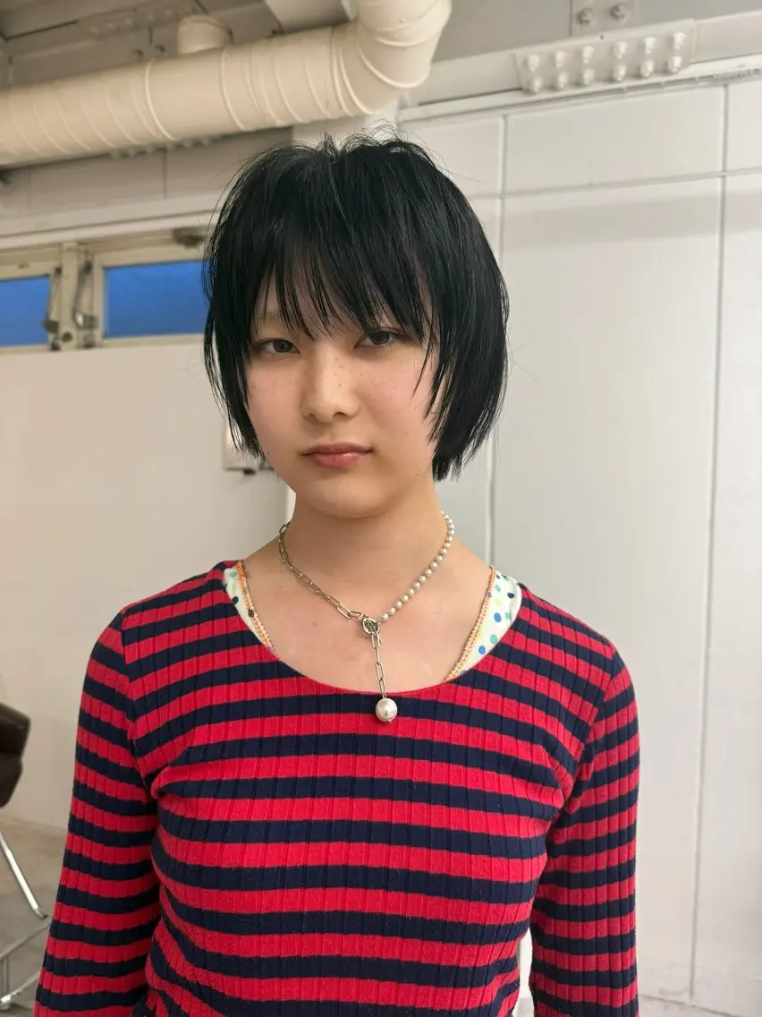 ショート カラー ヘアアレンジ ヘアカラー トリートメント 🦠デザインカラー/ 魚瀬あおい🦠のヘアスタイル