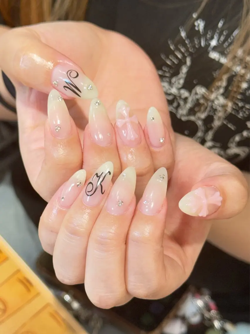 ネイル ハンドネイル ハンドケア 🦋Yumi Nail🦋Momoのネイルデザイン