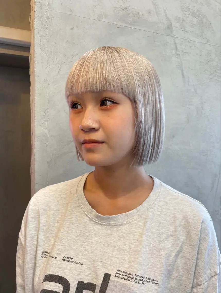 ショート カラー ヘアカラー 博多ブリーチ /Ririkaのヘアスタイル