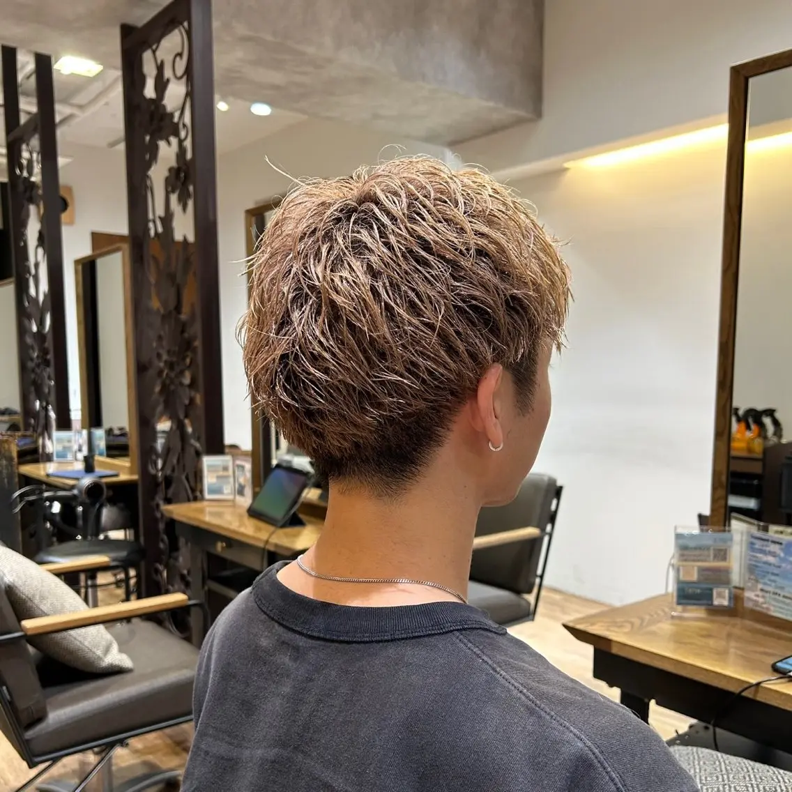 メンズ ナチュラルレイヤー |艶髪|AYAKOのヘアスタイル