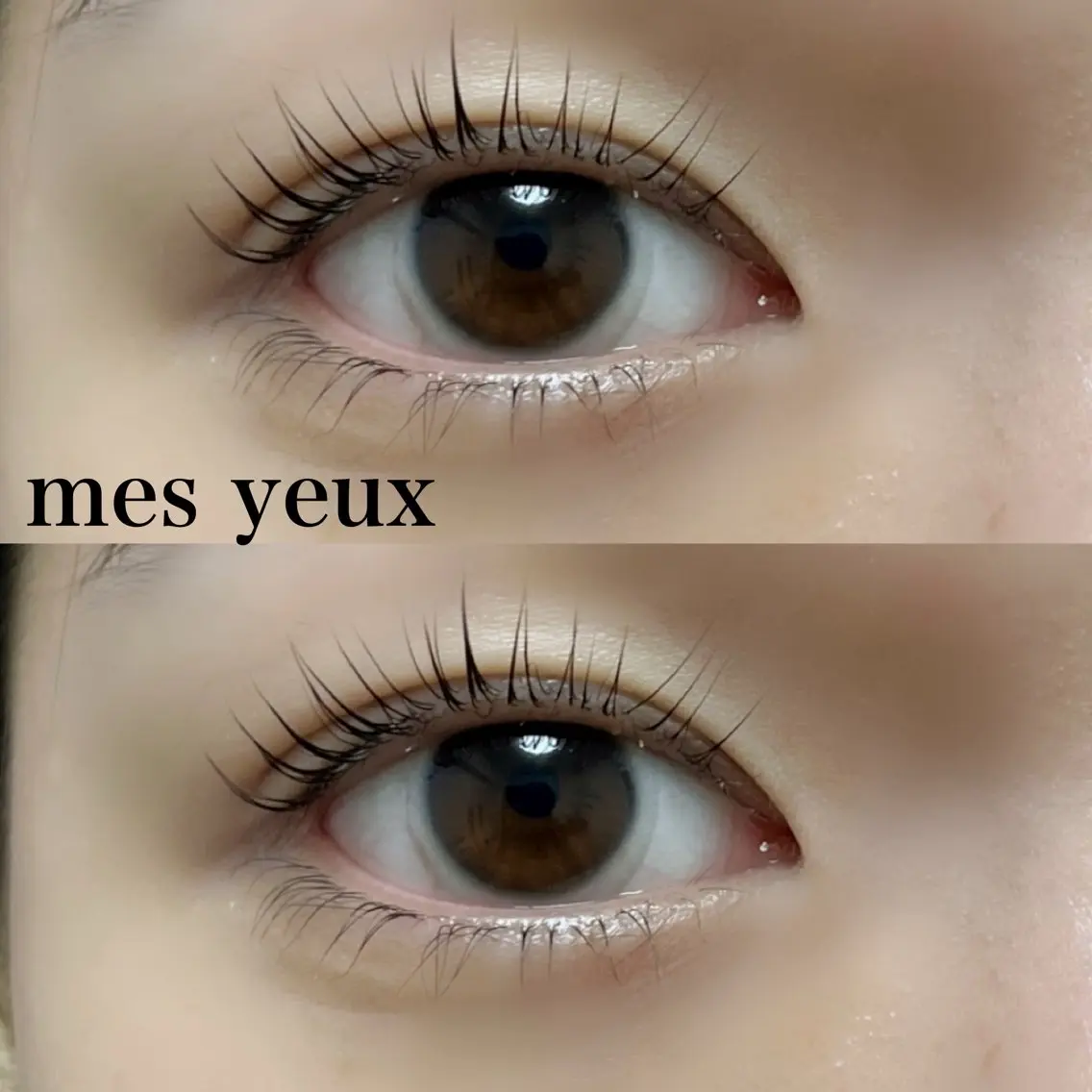 マツエク・マツパ 下まつげエクステ 一重×まつ毛パーマ マツパ mes yeux eye salon.の眉毛・アイブロウイメージ