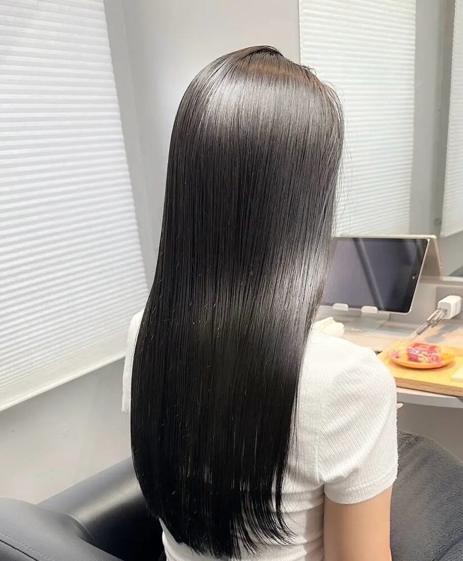 ロング 髪質改善 縮毛矯正 似合わせ特化/ itta𓂃🫧のヘアスタイル