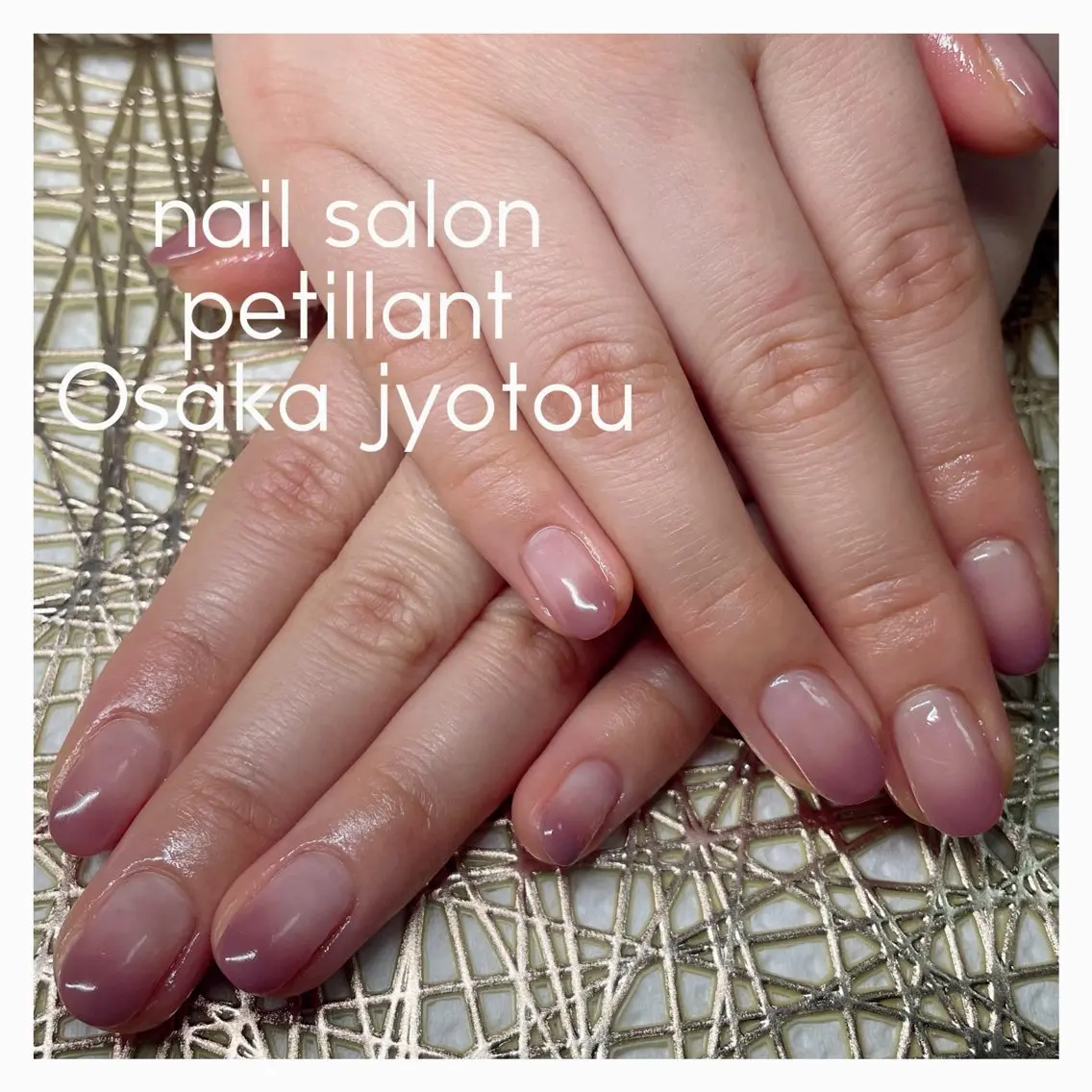 ネイル グラデーション ピンク 春ネイル 黄色 nail salon petillantのネイルデザイン