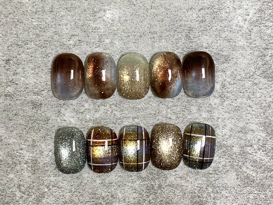 ネイル 持ち込み オフィスネイル スカルプネイル ハンドネイル salon AZ NANAのネイルデザイン