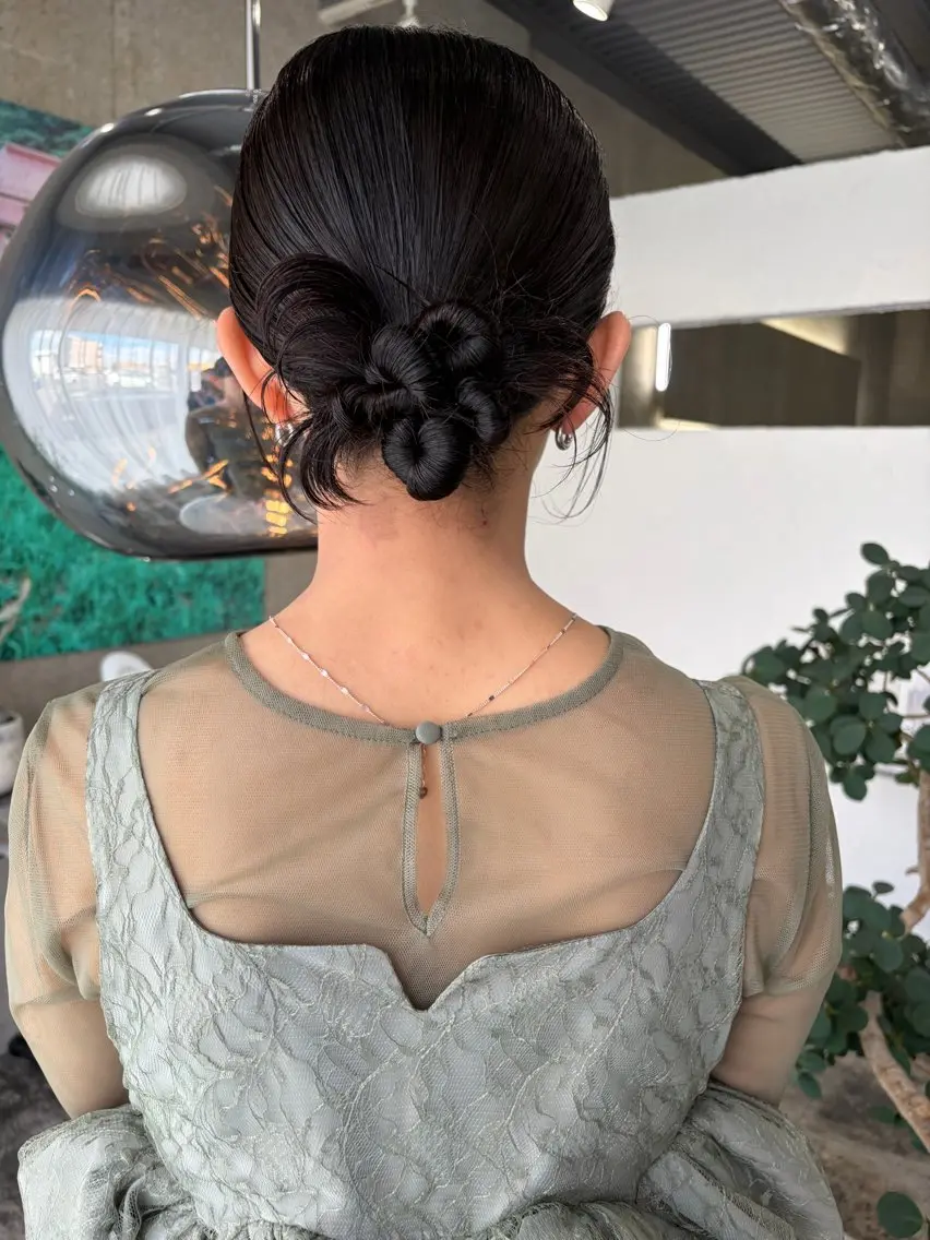 ヘアアレンジ ヘアセット eim AYUKAのヘアスタイル