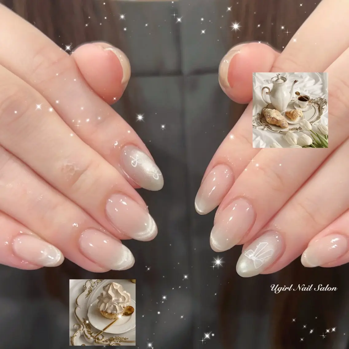 ネイル ハンドネイル 🪄mimi🎀 Midori🪽のネイルデザイン