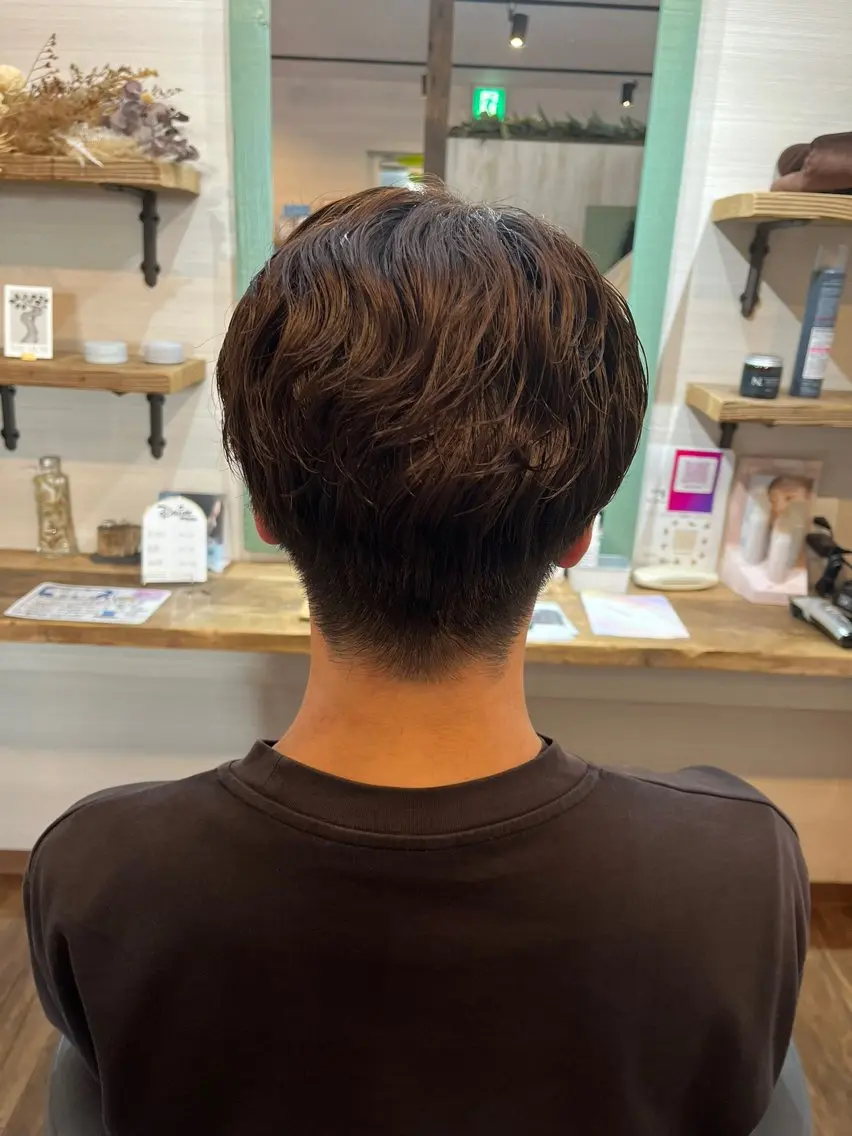メンズ メンズパーマ カット パーマ 【髪質改善都賀】 chisatan🍊のヘアスタイル