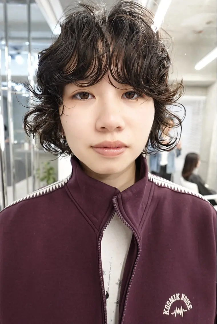 ミディアム ミディアムパーマ ボブ くせ毛 ボブパーマ無料 /yuukiのヘアスタイル
