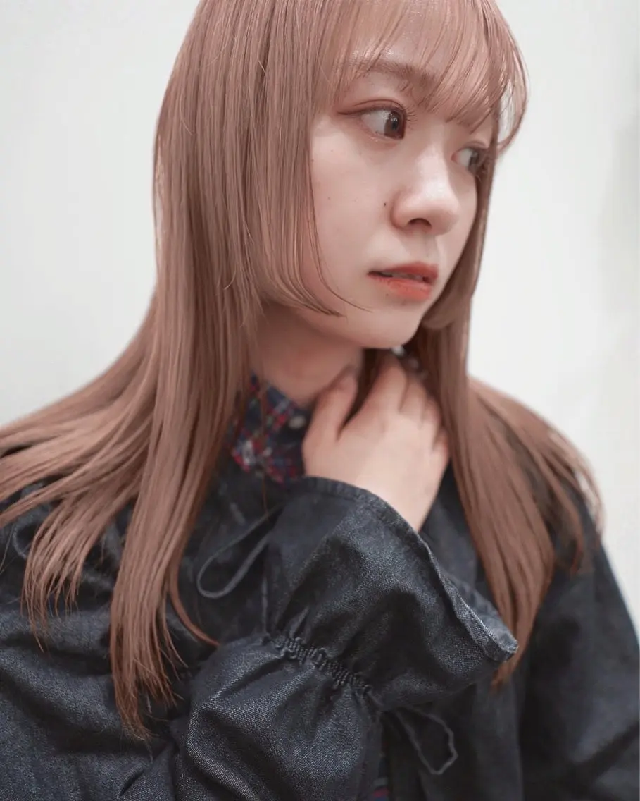 ロング カラー ヘアカラー トリートメント 💛🤍U too e’s /店長🧸のヘアスタイル
