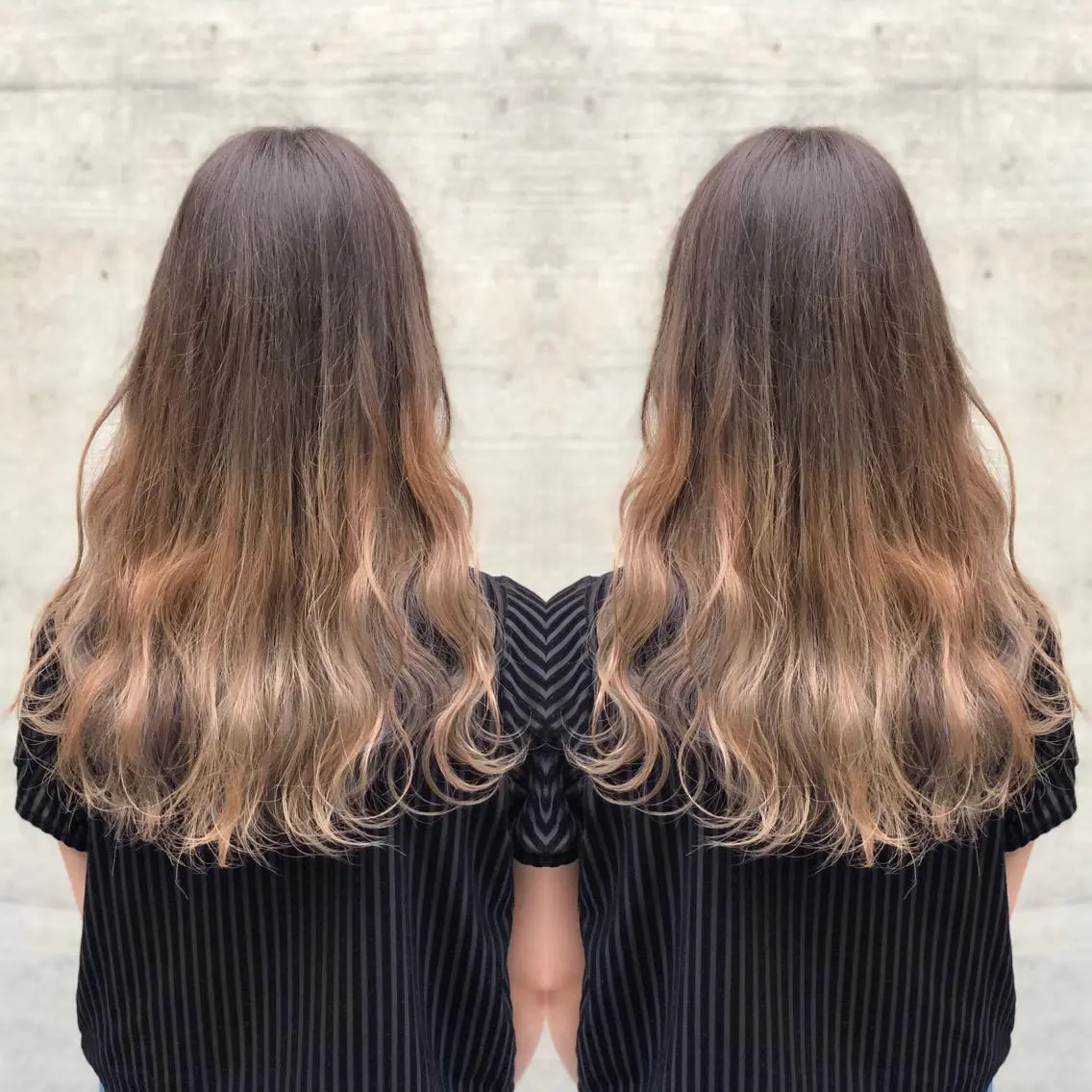 ロング カラー ベージュカラー ブリーチ 透明感カラー ミルクティーベージュ ヘアカラー ミニモお気に入り数 No.1宍戸雄弥のヘアスタイル