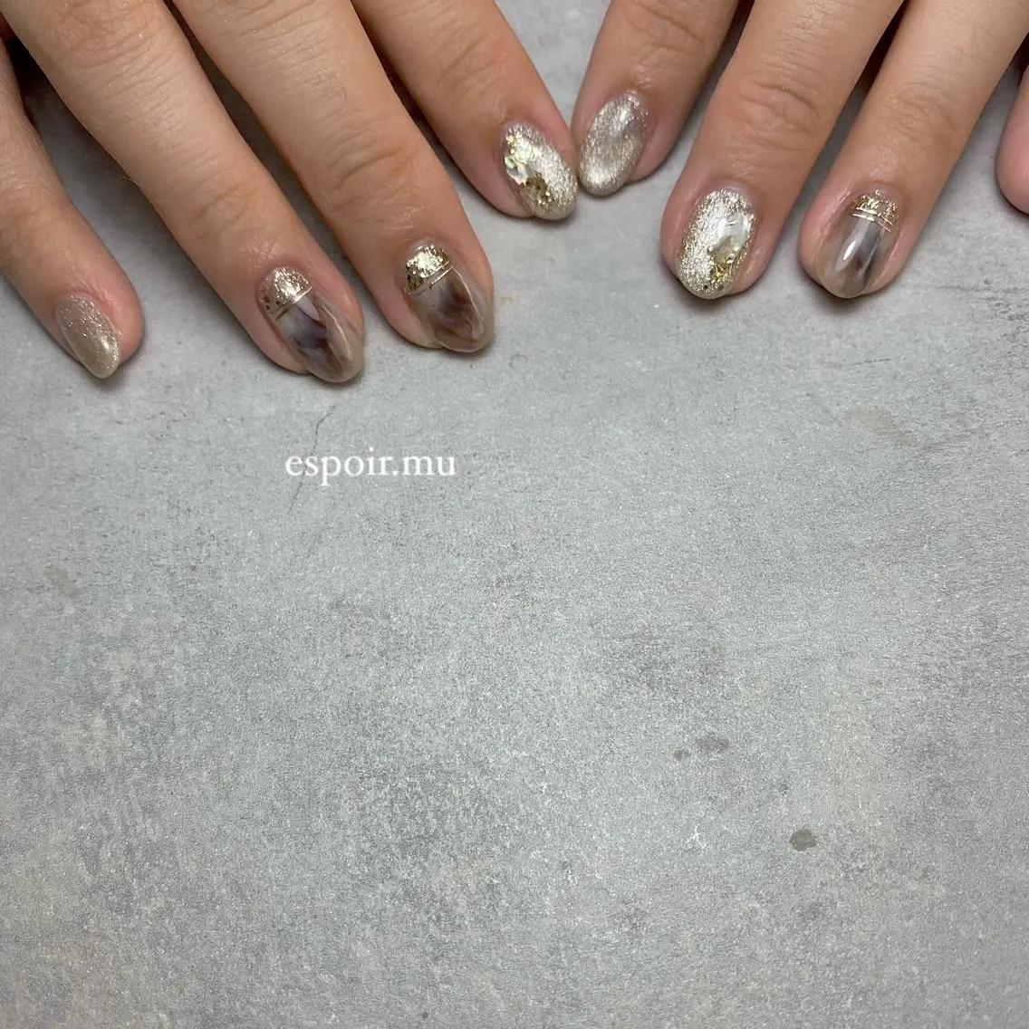 ネイル espoir. muのネイルデザイン