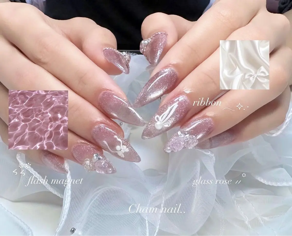 ネイル ハンドネイル Cham Haruneのネイルデザイン