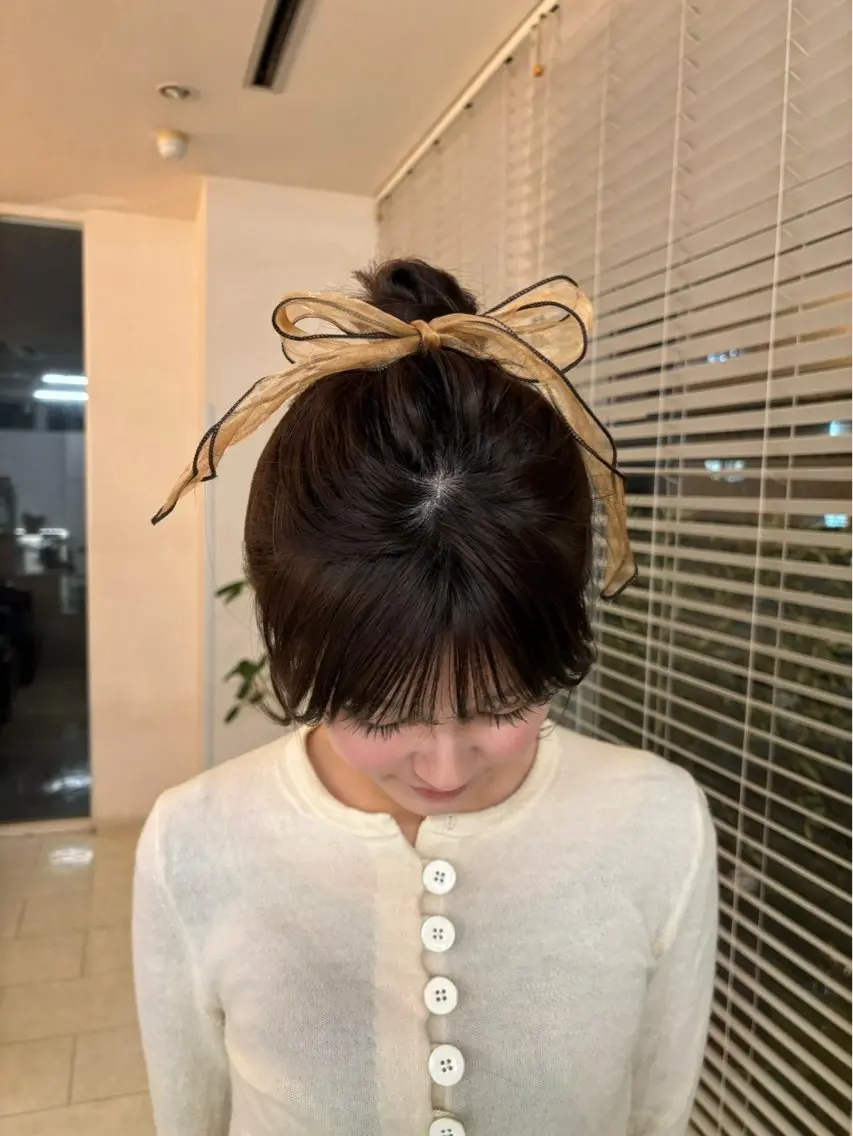 カラー 乙津 寧々のヘアスタイル
