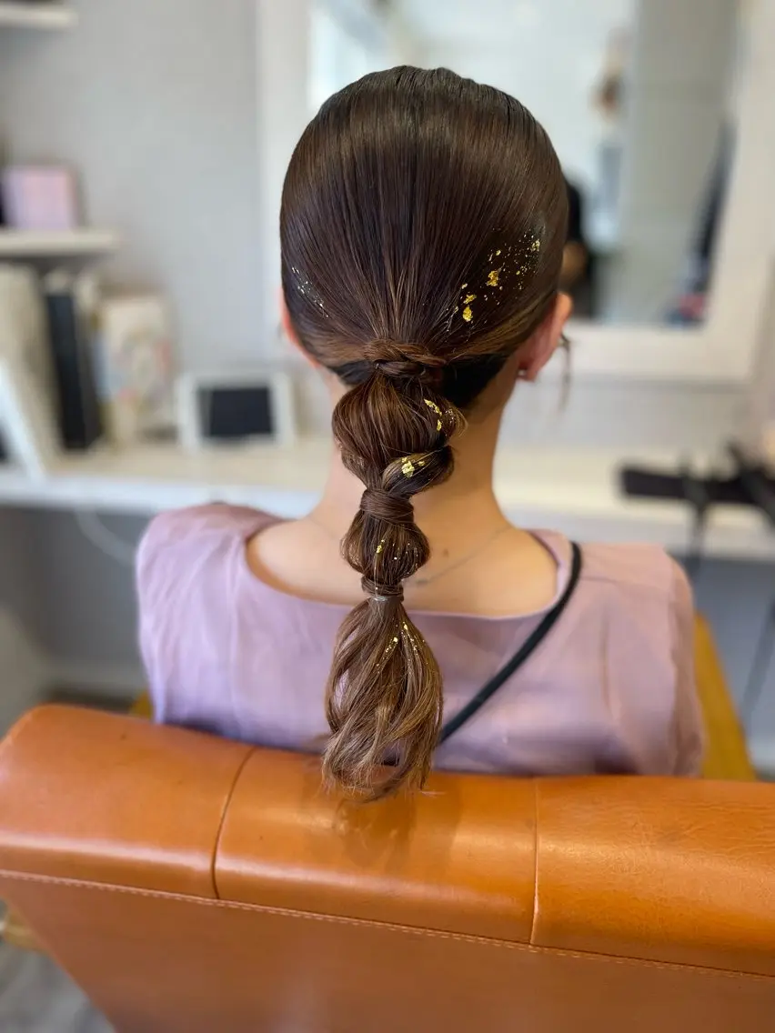セミロング YAP！HAIR トコツメアヤノのヘアスタイル