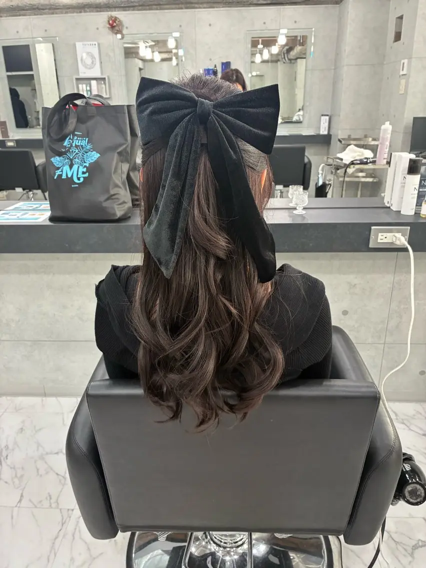 ロング ヘアセット Endearing 🌟銀座のヘアスタイル