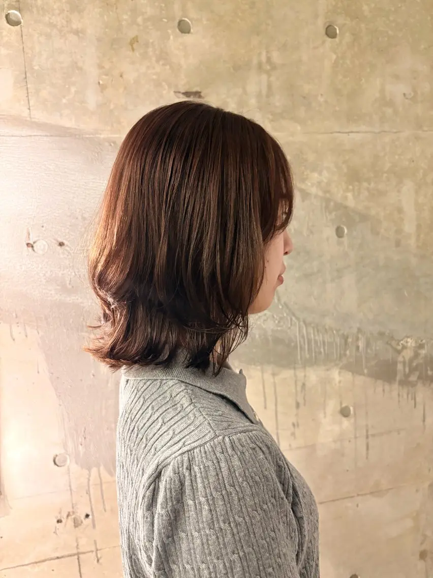 ミディアム レイヤーカット 似合わせカット kiri/ボブ・レイ ヤーカット🪐のヘアスタイル